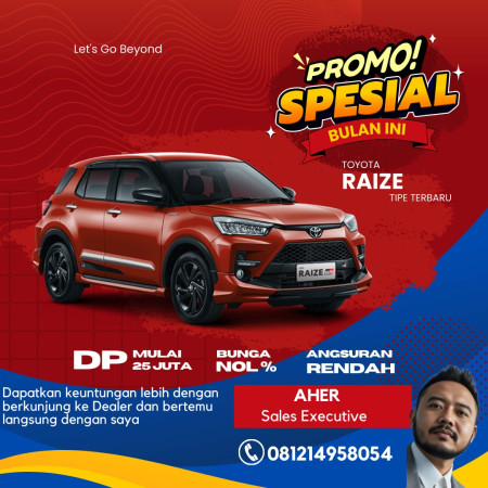 Harga Kredit Toyota Raize Terbaru