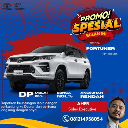 Harga Toyota Fortuner di Dealer Toyota Tasikmalaya