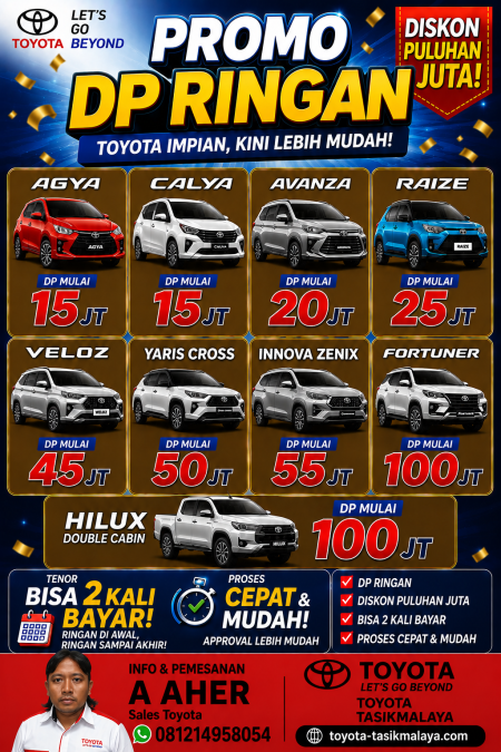 Big Promo Toyota 2026 Terbaru