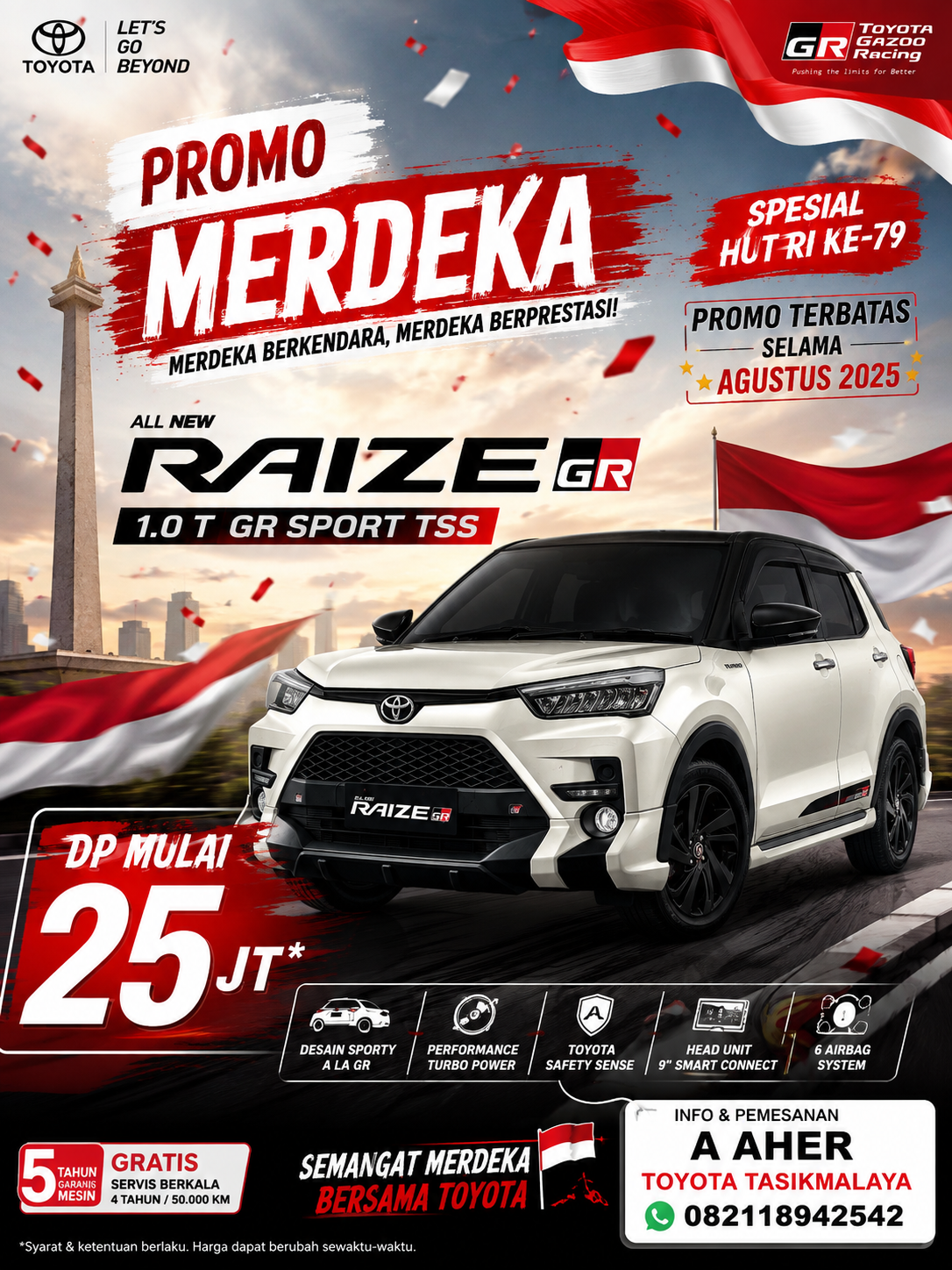 Harga Kredit Toyota Raize Terbaru